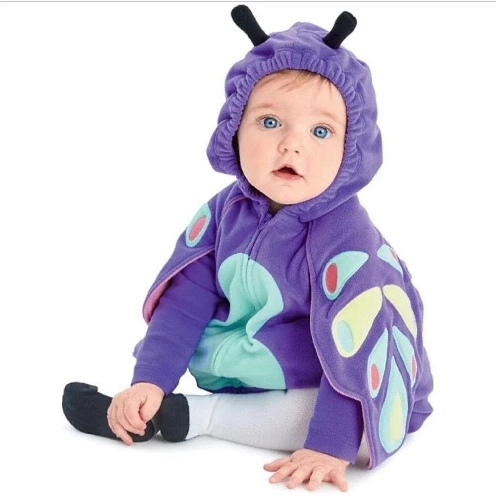 Carter's Baby Butterfly Halloween Costume 12M 12 Months Girl Insect Romper Bug